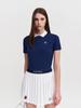 SERGIO TACCHINI W Essential Short Sleeve Polo Sweater