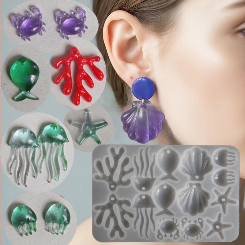 Sea Silicone Mould Set For Customes Art Gift Making And Accessories