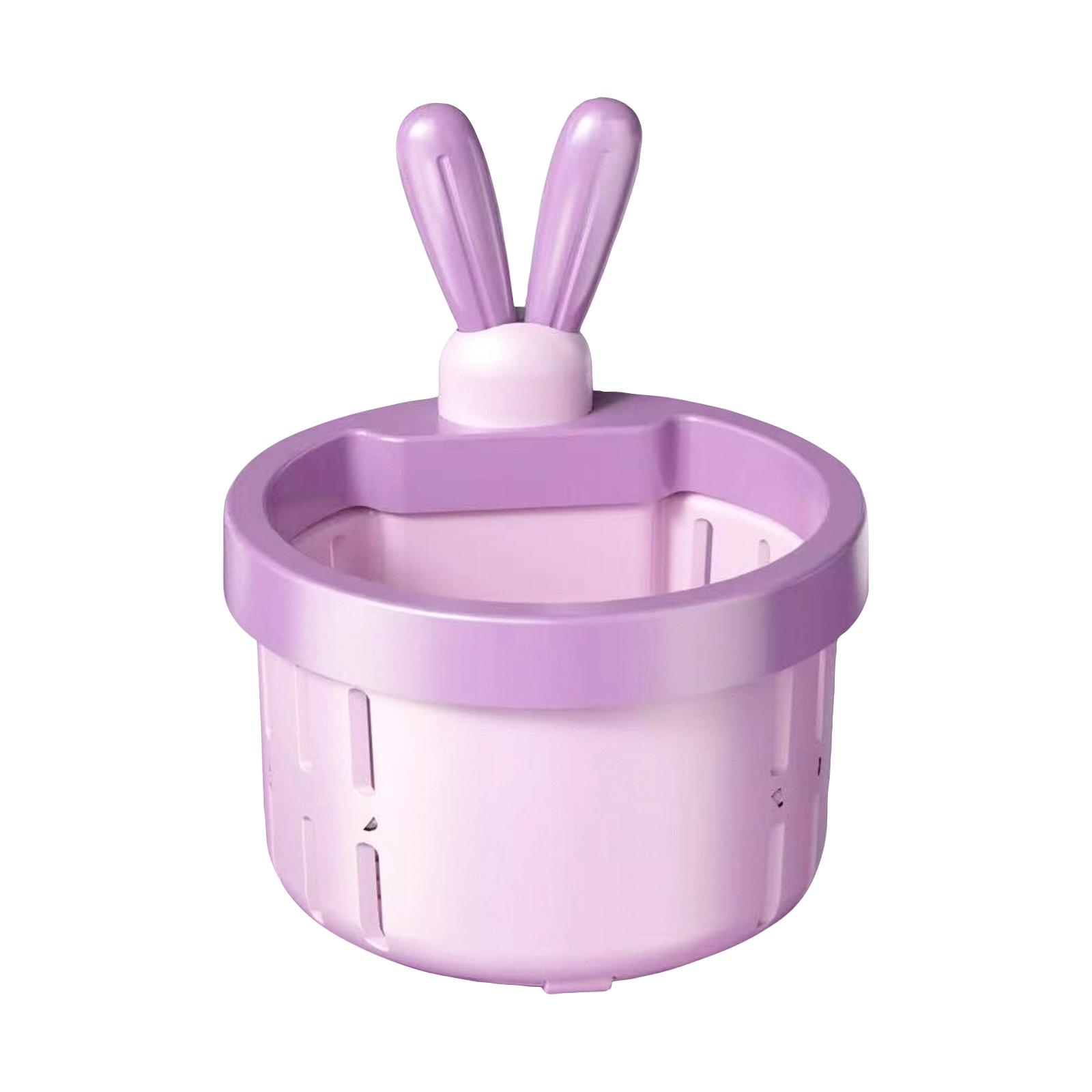 

This Adorable Bunny-shaped Kitchen Sink Basket Is Suitable For Handling Food Scraps, Garbage, And Vegetables. One Size фіолетовий