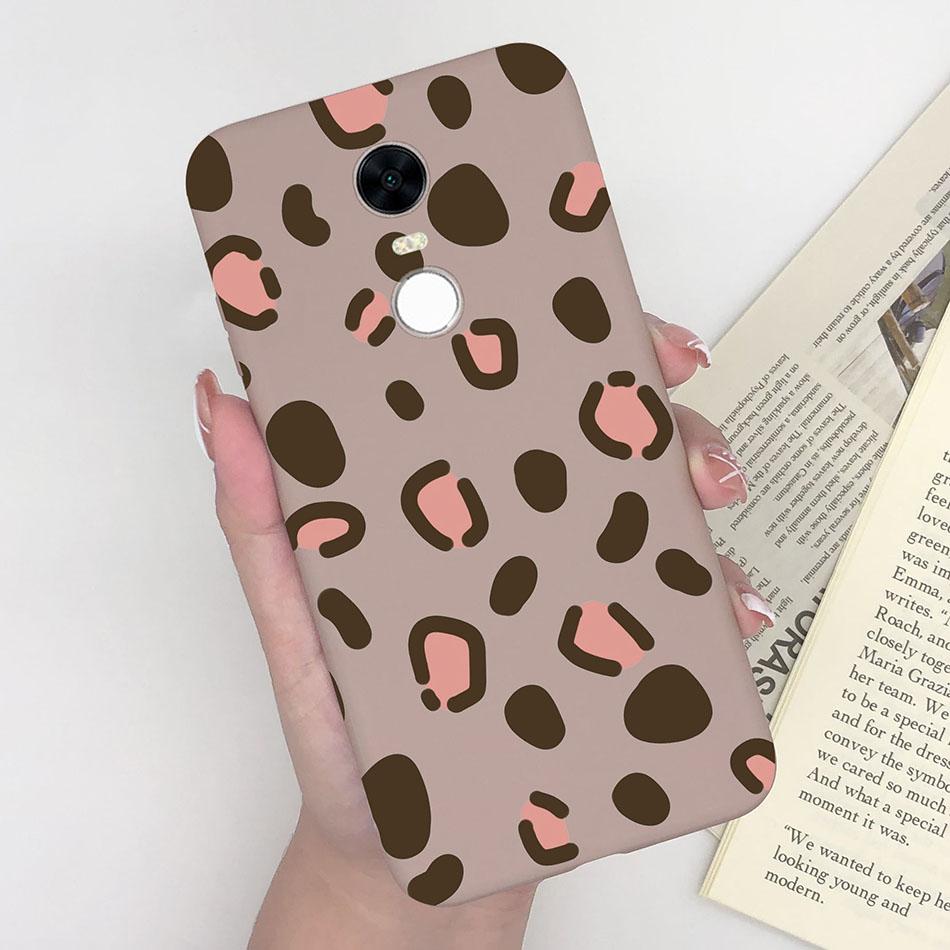 Cute Cartoon Case For Xiaomi Redmi 5 Plus Case Soft Painted Matte Silicone Back Cover For Redmi5 Plus Redmi 5+ Phone Cases Funda