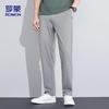ROMON Men's Spring Summer Casual Straight-Leg Pants