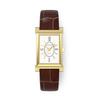 Leomteun Women'S Classic Leather Band Watch Heron Gold Brown