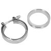 4in Downpipe Clamp Flange V Band Kit Replacement for Turbo S200 S200‑SXE S300 S300‑SXE S200SX S300 S257 S366