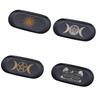 Tarots Candle Holder Board Astrology Candlestick Altars Plate Witchcraft Wiccan Divinations Decors Candle Holder Tray