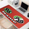 Custom Name Personalized Hannover 96 Football Pattern Mousepad, Laptop PC Desk Mat, Decorative Desk Mat for Home Keyboard Pad Gift
