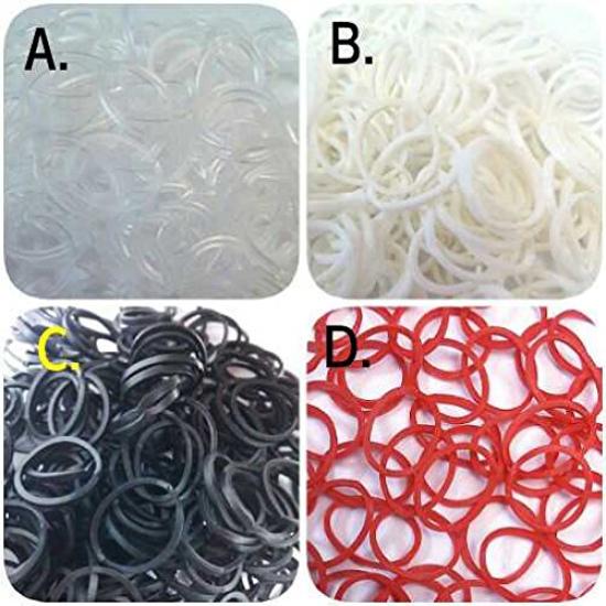 [OBCHOD SHIMATARO] Loom Bands 16 barev, 9600 kusů, guma, originální sada