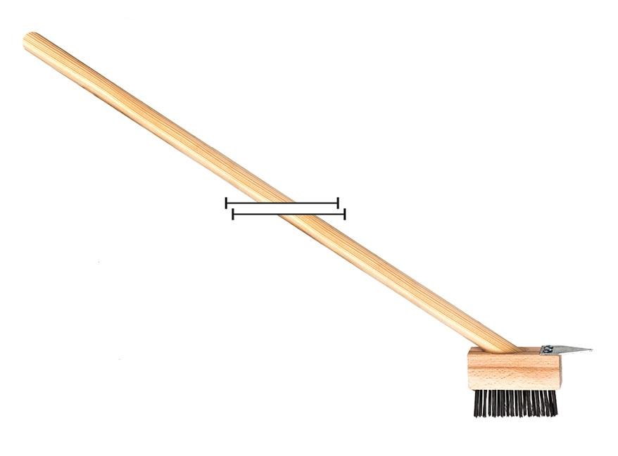Brush For Paving Stone 100 With Scratching Blade - Sz Fug 100 D
