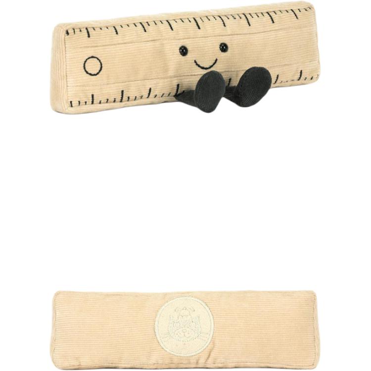 JELLYCAT Fun Items Collection Ruler Dolls Plush Doll 6cm High