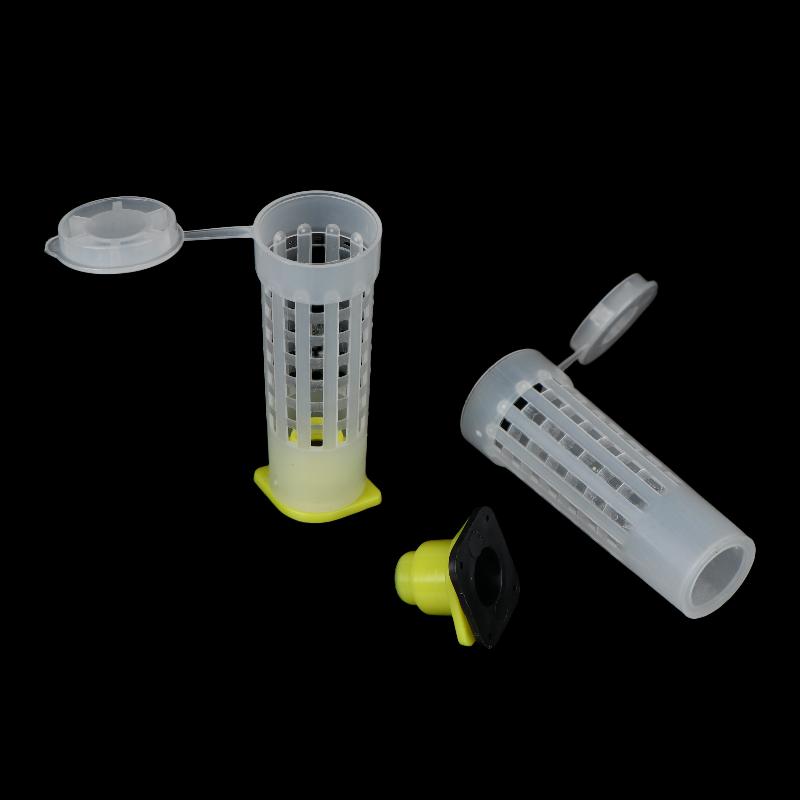 Reliable 20Pcs Queen Bee Protection Cage Beekeeepers Essential Rearing Kit
