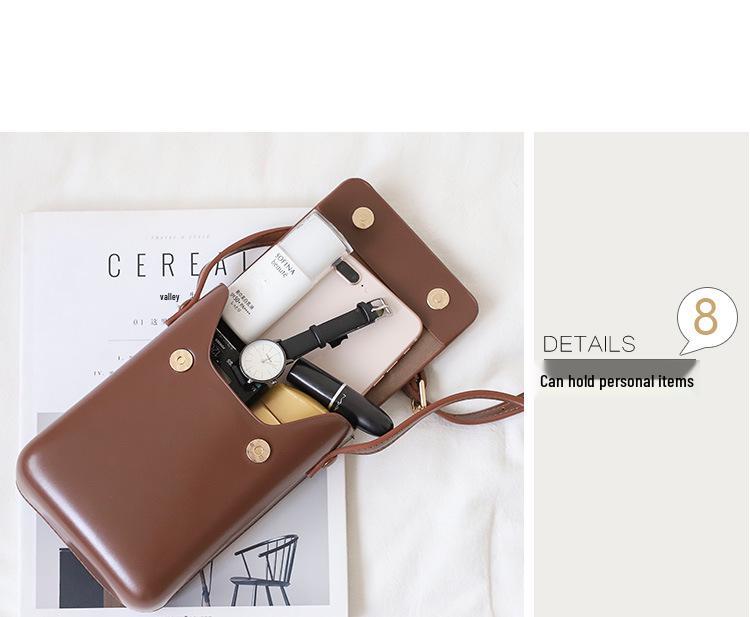 Modische Vertikale Crossbody-Tasche für Damen - Frühjahr 2026 Mode