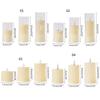 Electronic Flameless LED Candle Light Bright Battery Operated Lamp with Realistic Flame Christmas Holiday Wedding Home