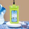 Waterproof Phone Pouch Fastener Tape Touchscreen Clear Window Leakproof Lanyard PVC Universal Phone Dry Bag Case Protector Phone Accessories