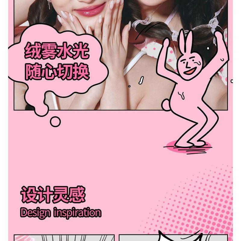 VEECCI - Good Luck Rabbit Dual-Ended Lip Glaze My Friend Rabbit Limited Edition - 6 Colors
