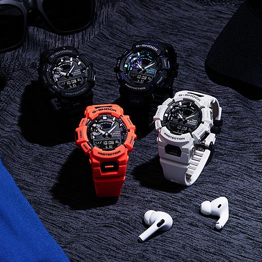 Casio Reloj de Cuarzo Digital Resistente a Golpes y al Agua 200M de Resina para Hombre GBA-900-4A