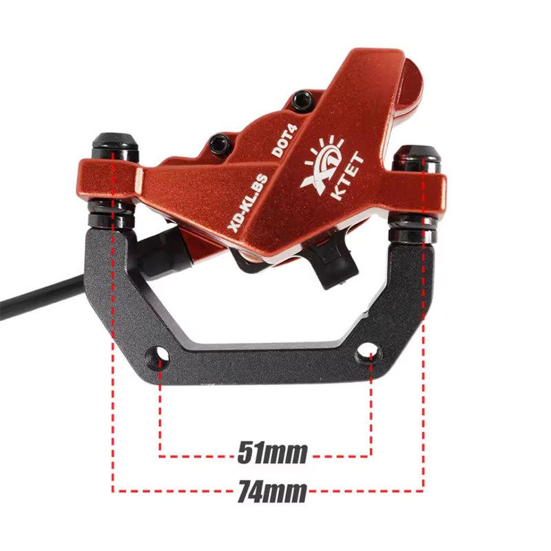 Electric Bicycle Hydraulic Disc Brake Kit Ebike Brake Handle Power Cut Off Brake Level Bike Dual Disc Oil Brakes XD-KLBS-DOTS