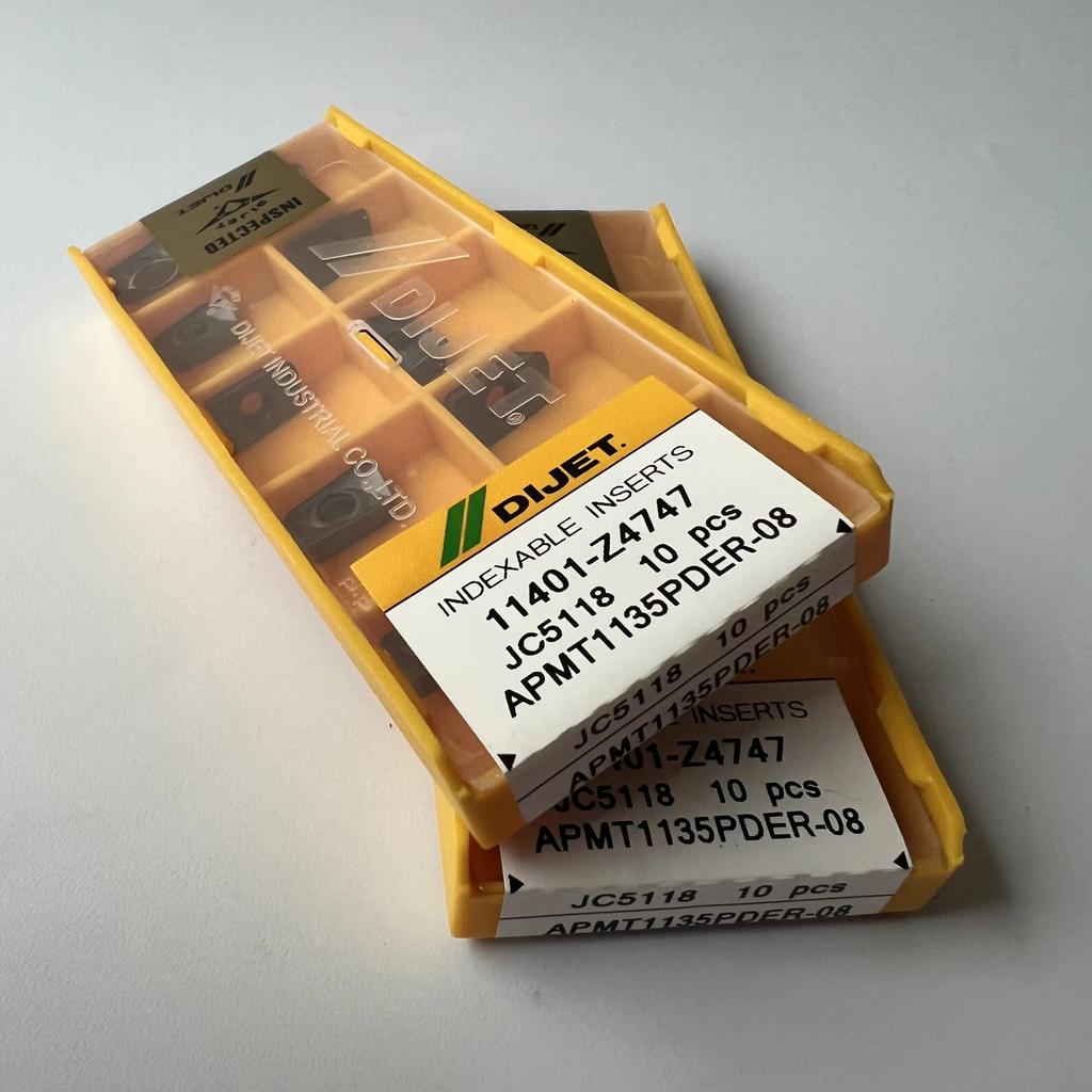 Original / APMT1135PDER-08 JC5118 /CNC cemented carbide blade 10 Pcs