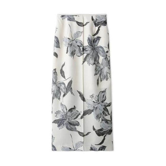 [Lily Brown] Flower Paint Tight Skirt LWFS242194 Women s