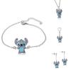 Lilo Stitch Modeschmuck Legierungskette mit Strasssteinen für Gelegenheitsgeschenk
