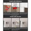 10 Sets of Magnetic Door Stops and Locks: Easy To Install, (Two Installation Methods)