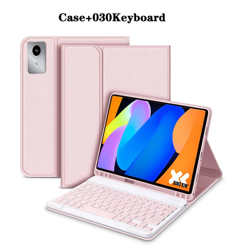 Étui pour Xiaoxin Pad 11 Pouces, Pour Idea Tab / K11 Gen 2 Étui pour Tablette 11' avec Clavier Détachable et Emplacement pour Stylet 11-inch&Russian