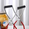 Stainless Steel Steaming Rack Foldable Jar Lifter for Mason Jars Heat-Resistant Mason Jar Holder with Handles