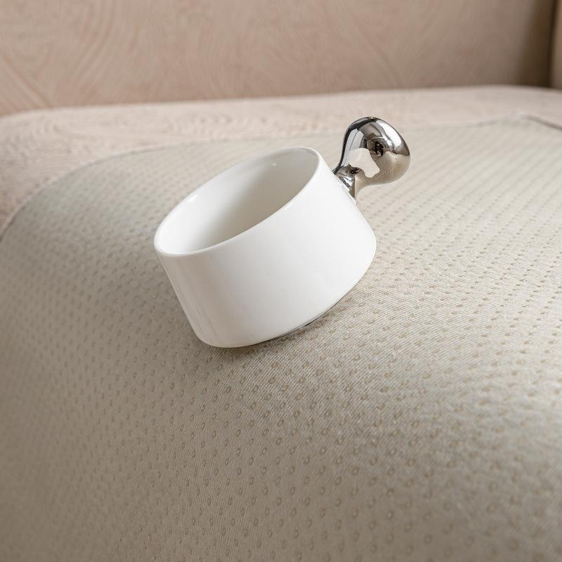 Light Luxury Solid Color Sofa Cushion Chenille Universal Simple Non-slip Sofa Cover Cloth Cover Seat Cushion for All Seasons