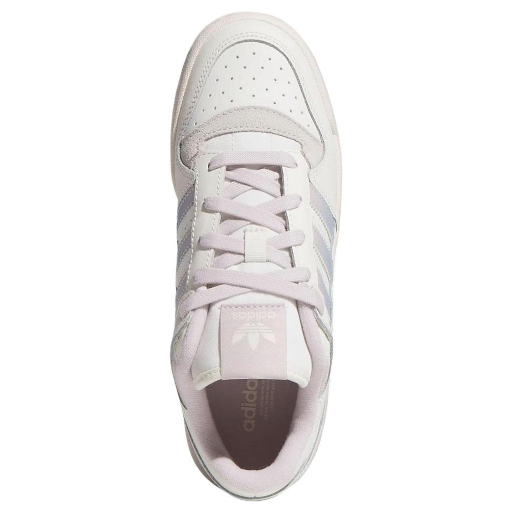Adidas Originals FORUM CL Low top Skateboard Shoes Women's White Purple JP9023