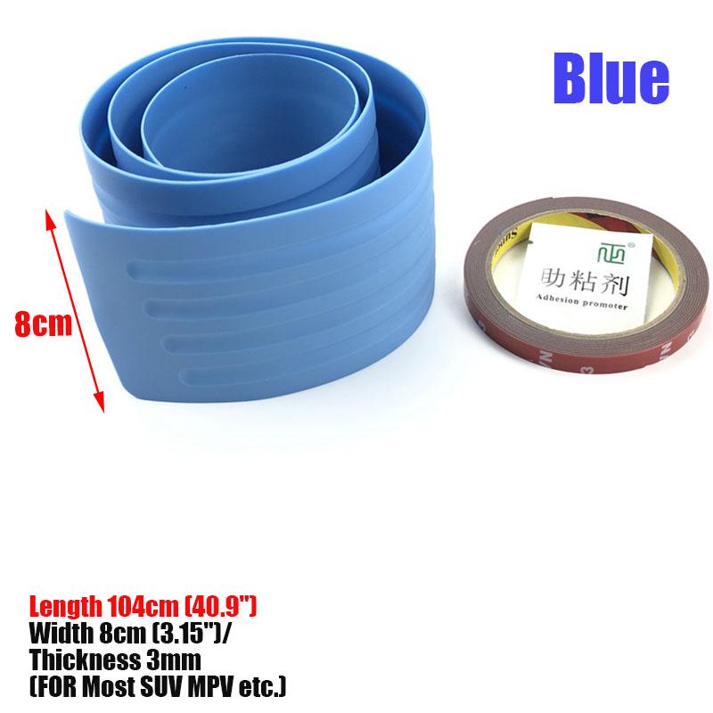 Car Rear Bumper Scuff Protective Cover for Chevrolet Cruze Captiva Matiz TRAX Aveo Sonic Lova Sail EQUINOX Impala Suburban Activ