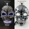 Luminous Cosplay Mask Ghost Party Props EL Wire Party Mask Props  Halloween