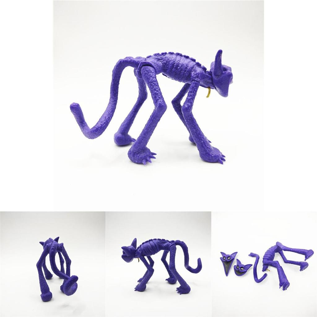 תרדמה קצרה K שו מו פופי פלייטיים 3 חיוך אימה דגם חיה יד צעצוע משרדי דמות חומר PVC