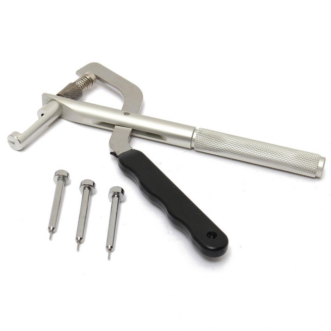 

Универсальный набор для регулировки звеньев ремешка для часов, зажим для снятия штифтов, инструмент для ремонта часов