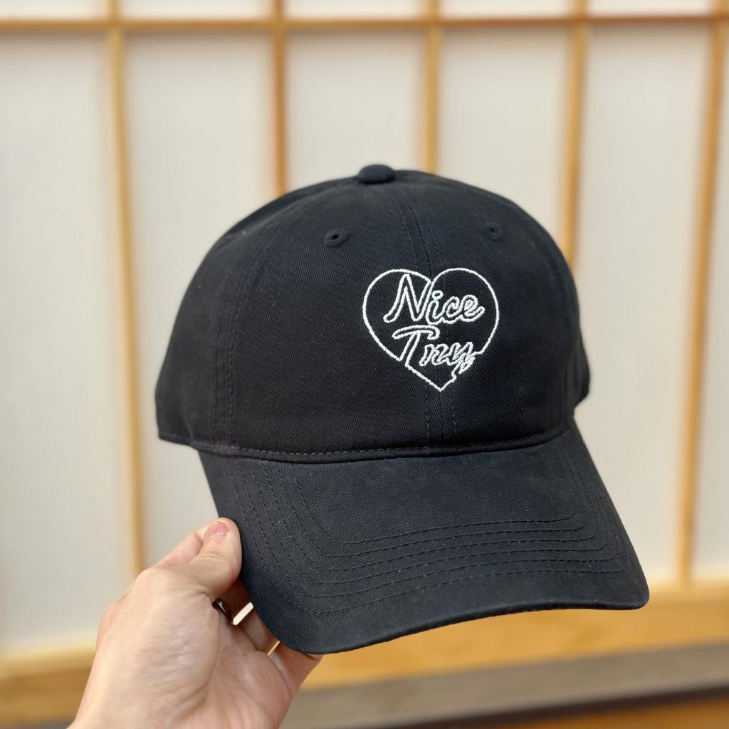 heart Letter Embroidery Baseball Caps Spring Summer Men Women Cotton Adjustable Casual Hat Hip Hop Streetwear Sun Hats