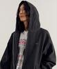 Filluminate Washed Active Hooded Jacket - Charcoal