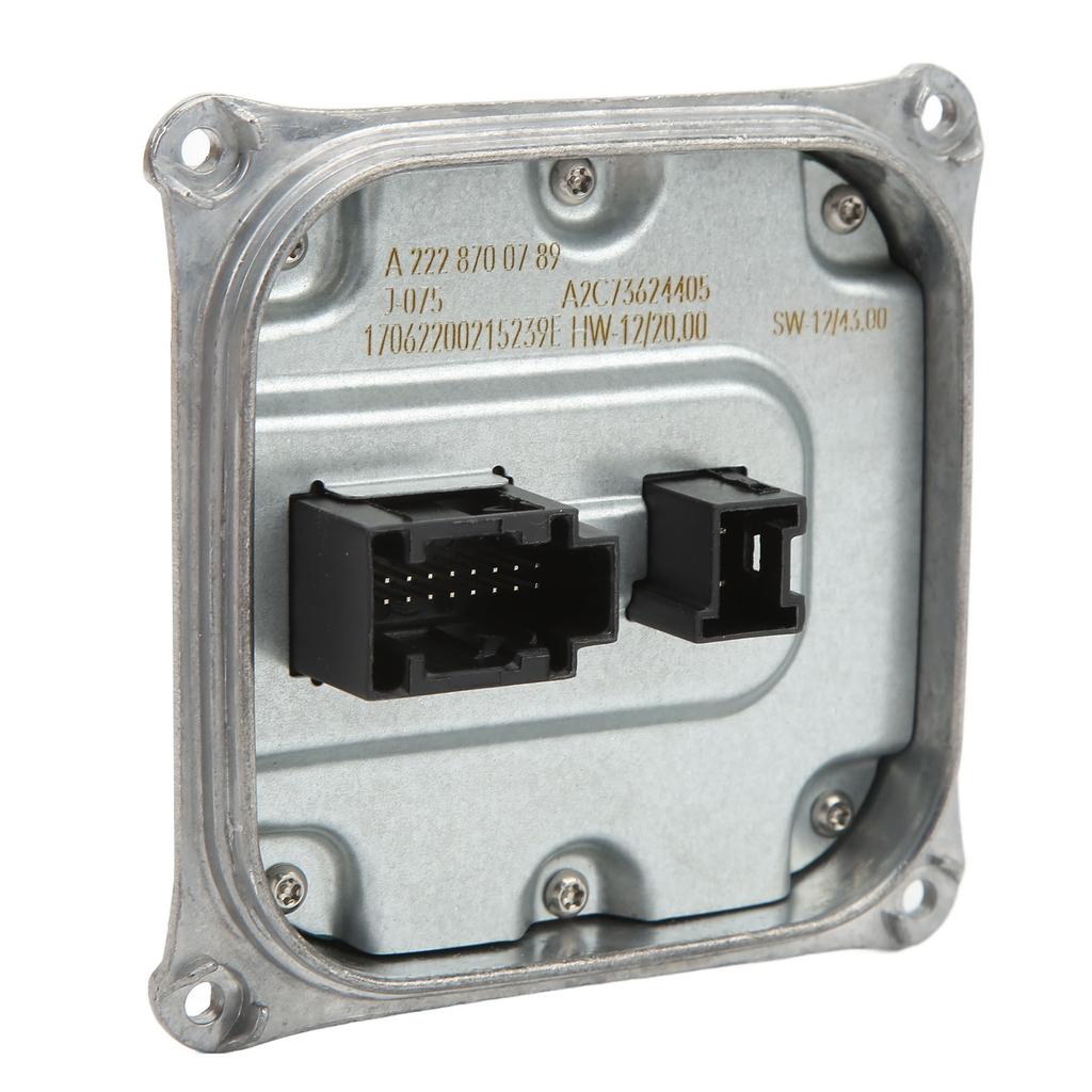 LED Headlight Ballast A2228700789 Headlamp Control Unit Replacement for Mercedes‑Benz C‑Class E‑Class S‑Class