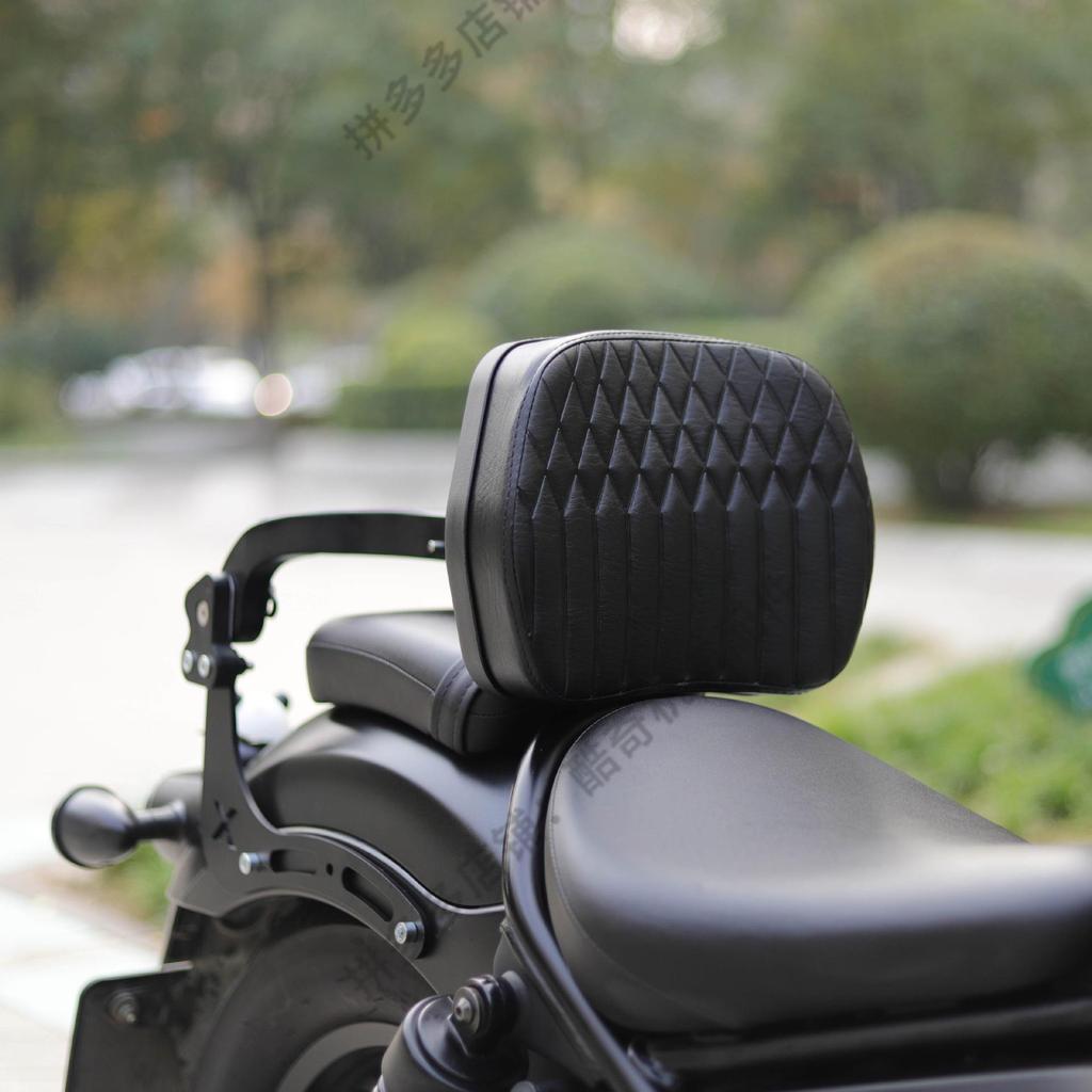 Shan 300 Aluminum Alloy Folding Telescopic Motorcycle Backrest for Kymco 625VCU525 Chain