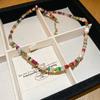Stone Pearl Butterfly Necklace Fashion Retro Premium Clavicle Chain Personality Ethnic Style Jewelry