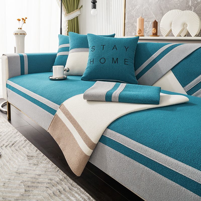 

Богемные шениловые подушки для дивана, утолщенные и нескользящие, подушки для сиденья дивана, накладки на подлокотники, подушки для спинки, чехлы для дивана, накидки для дивана, тканевые чехлы 90*180cm