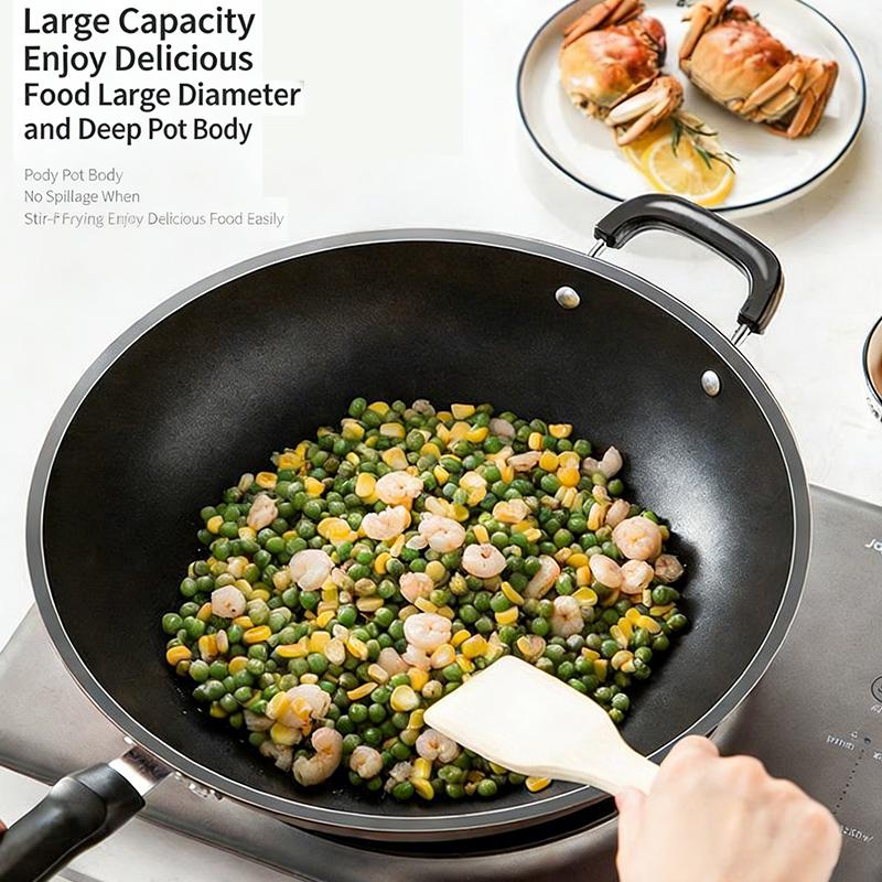 Non-Stick Multi-Functional Frying Pan Easy To Clean Suitable For Gas Stoves And Induction Cookers