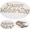 Christmas Ornament Wooden Hollow Festival Hanging Slice DIY Decoration Craft Pendant Plaque