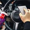 Double Side Car Interior Scrubbing Sponge For Leather Interior Car Wash Pad No Scratch Car Microfiber Scrubbing Sponge