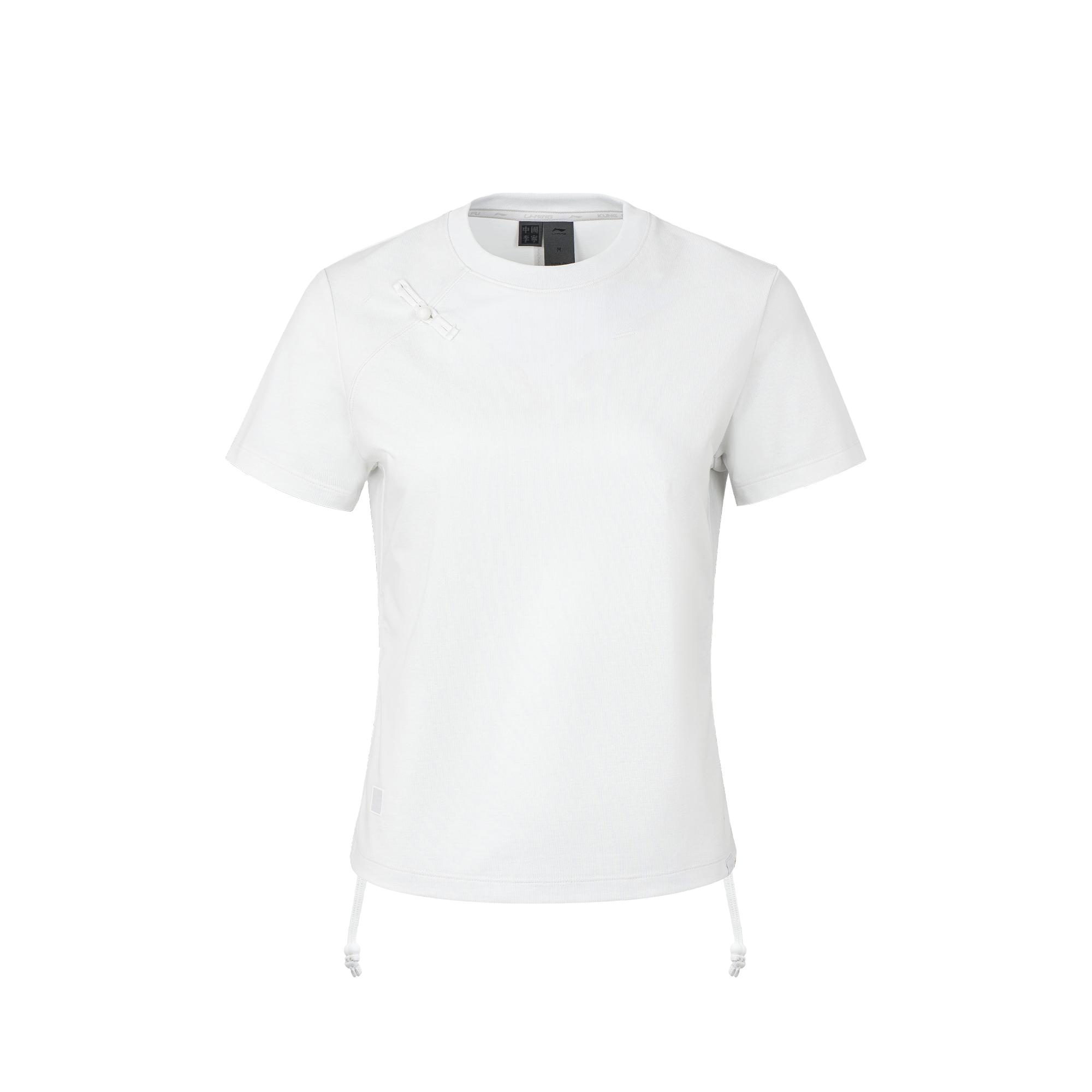 Li Ning Top T Shirt Women s Chalk Gray AHSW242-1 S