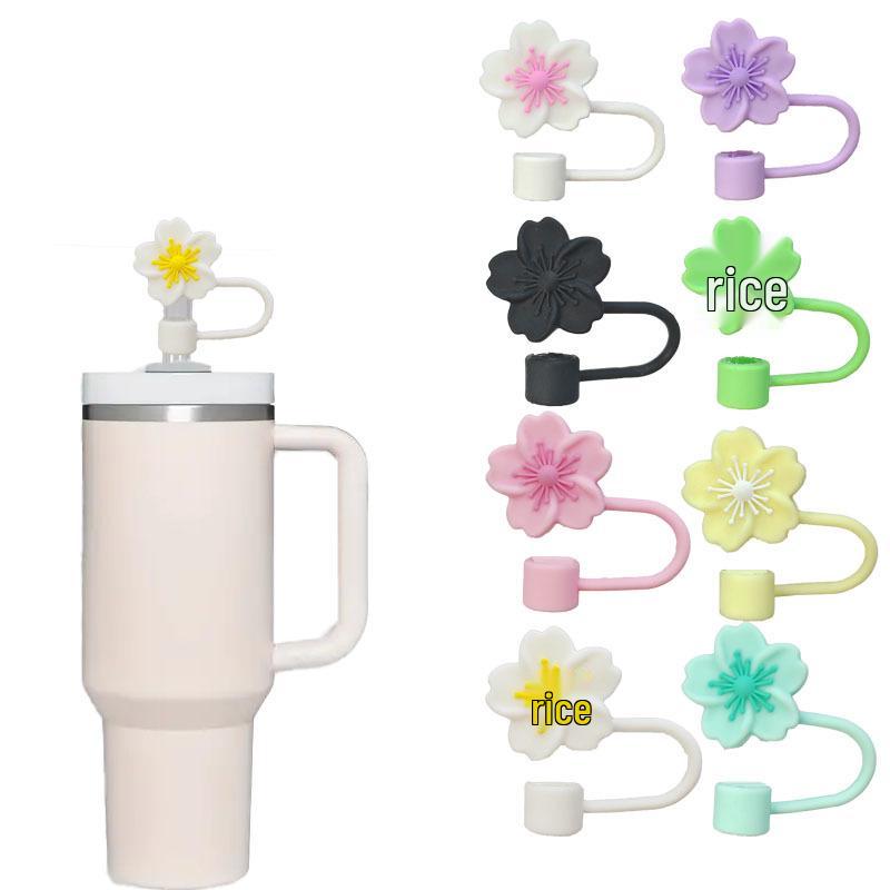 Stanley 40oz Ice Cup Flower Straw with 10mm Dust Cap