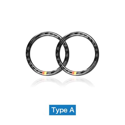 Accessories Carbon Fiber For Mercedes Benz GLS ML GLE GL Car Air Conditioning Outlet Vent Trim Stickers Car Styling Accs