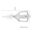 1Pcs Stainless Steel Kitchen Scissors Household Chicken Bone Scissors Fish Chopper Bottle Opener Fish Scale Kitchen Tools