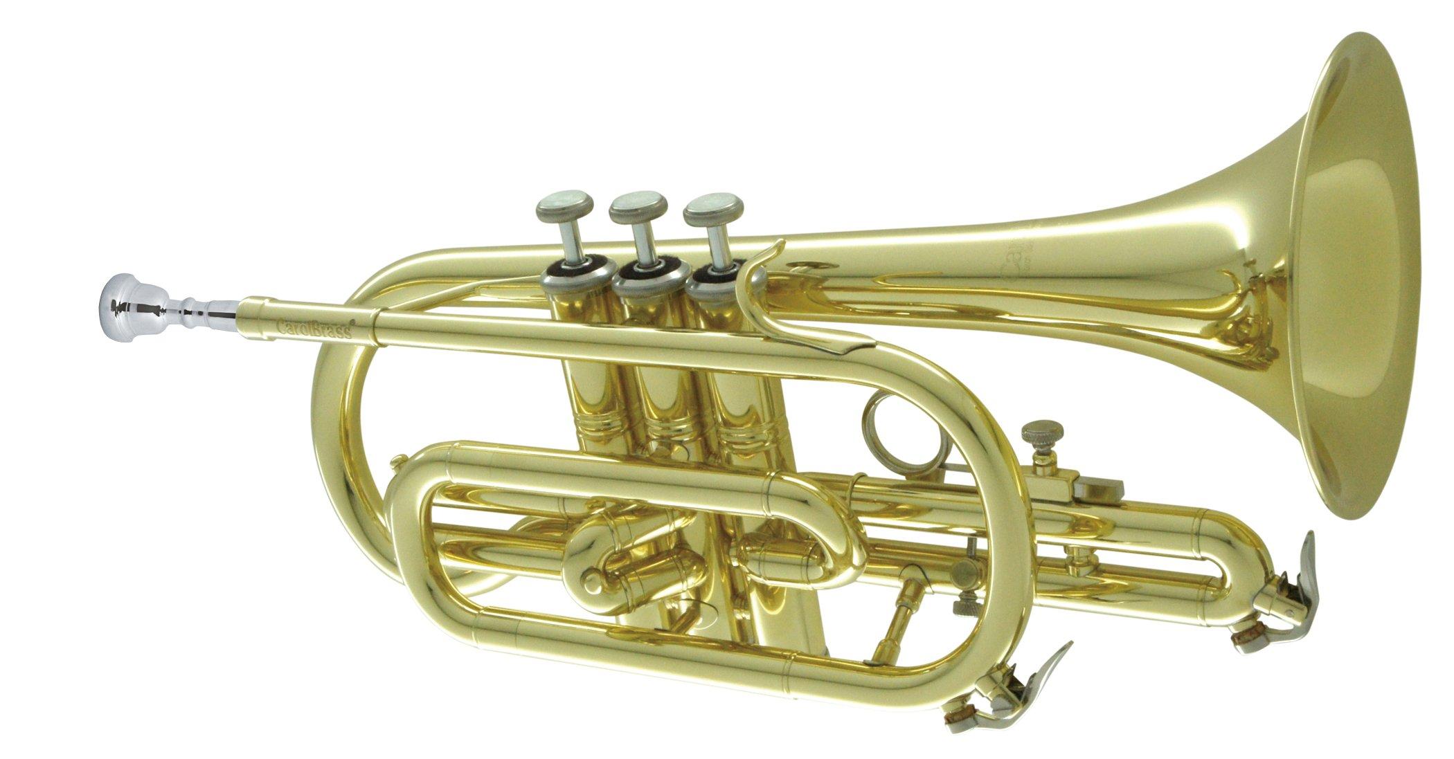

Carol Brass Cornet Yellow Brass Bell Lacquer Finish Backpack Case Included [N2000 CL]