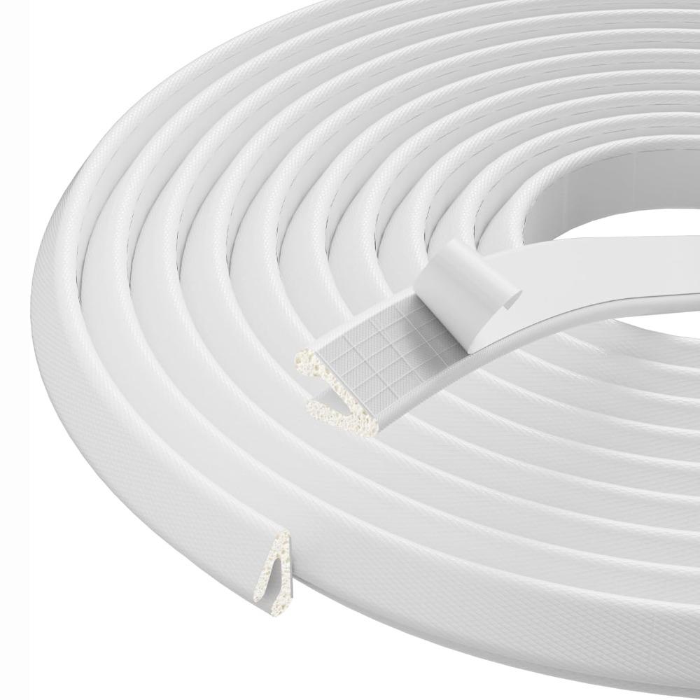 New V Shape Weather Stripping Self-Adhesive Foam Material Door Seal Strip Weatherproof Stopper Door Frame