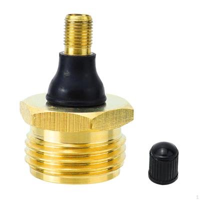 RV Messing Ausblaspfropfen Einfache Installation Zubehör Winterfest gemachter Adapter für Boote Wohnmobile