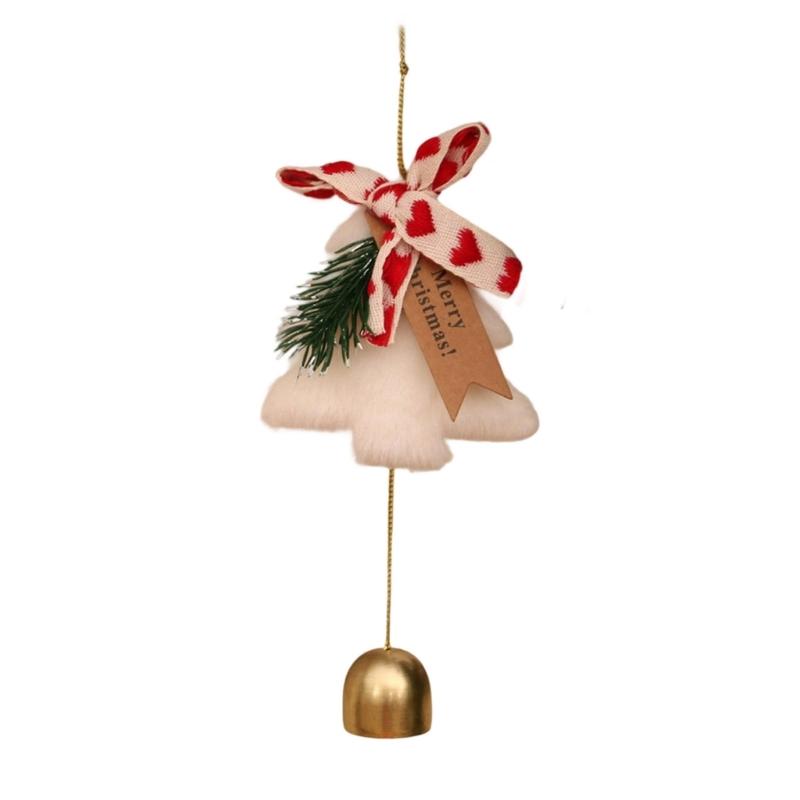 

Festival Fabric Bells Hanging Decorations Christmas Tree Bell Ornament for Christmas Wedding Birthday Indoor and Outdoor