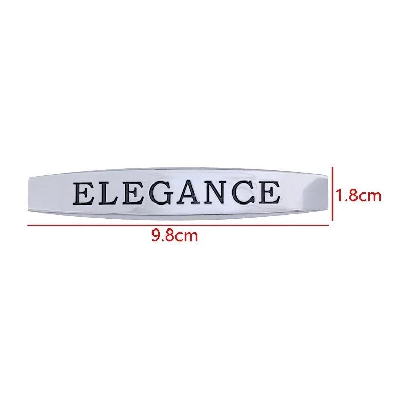 2pcs x Metal Car Front Side Fender Emblem Badge Decals Accessories For Blue Efficiency W204 C200 E200 Elegance Sticker