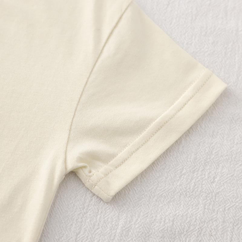 0-5-Year-old Boy's short sleeved set Children's round neck cartoon T-shirt casual denim shorts Comfortable clothes for baby boys